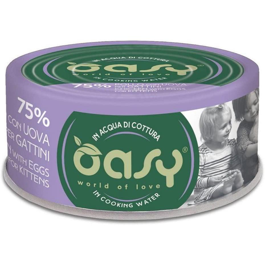 Oasy More Love per Gattini con Pollo 70g Oasy More Love per Gattini con Pollo 70g